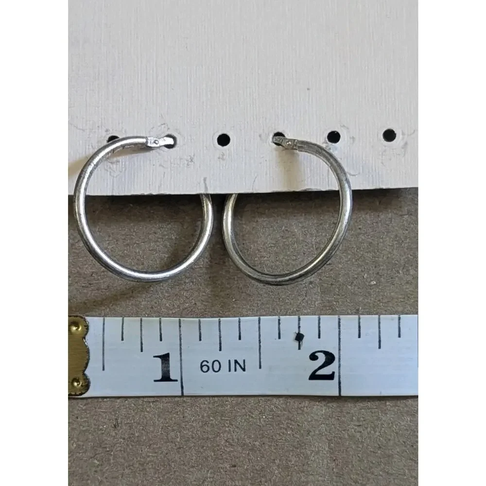 Mia Fiore 925 Sterling Silver Hoop Earrings